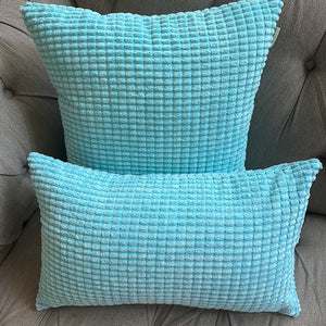 Set of 2 Polyester Blend soft hand feeling Throw Pillow covers 4 sizes options