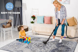 NAAR PAYAS Collection Medallion Non-Shedding  and Stain Resistant Area Rug