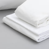 Essentials bedding bundle: pillows, sheet set, mattress protectors