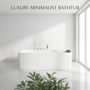 67-Inch Single-Person Luxury Whirlpool Bathtub
