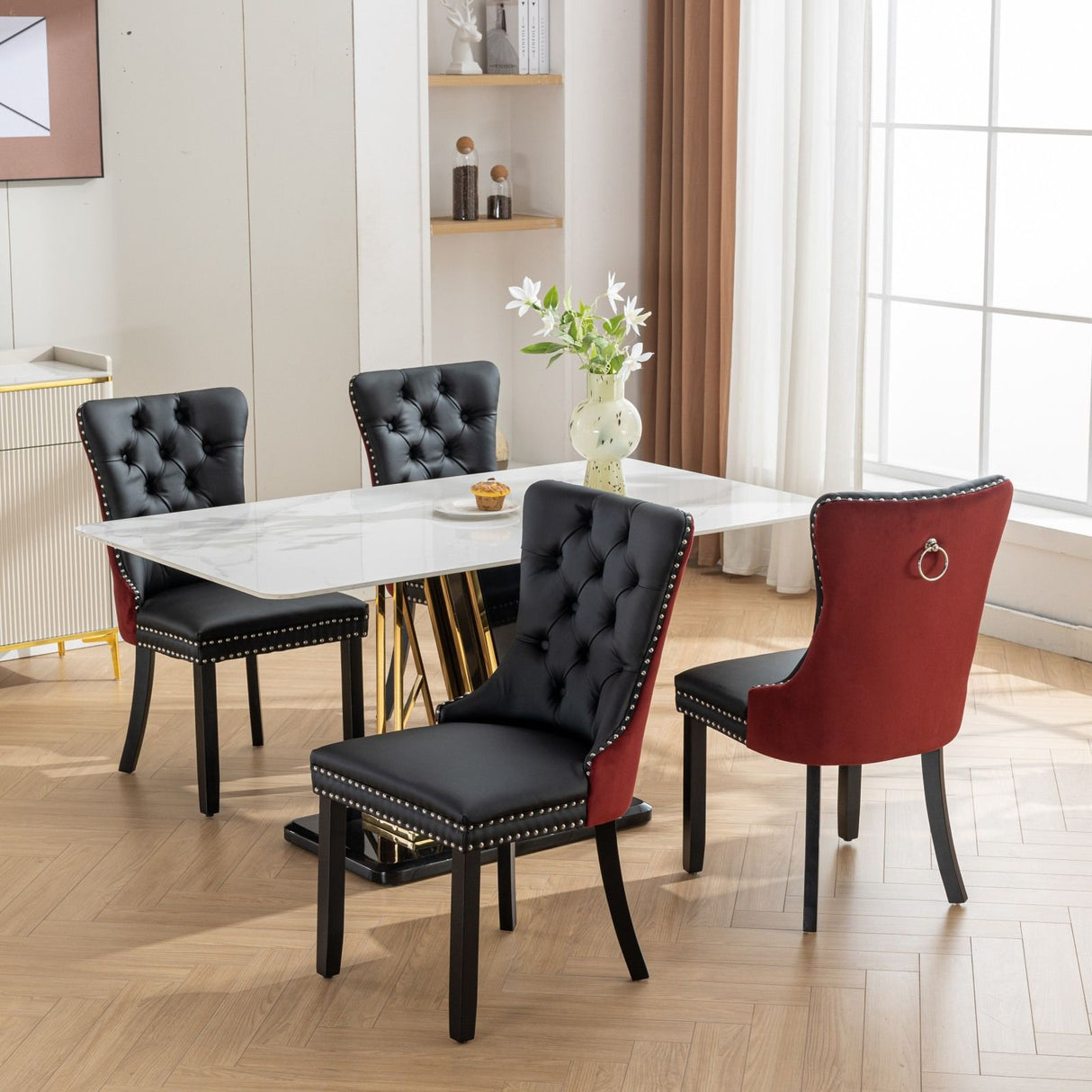 Nikki - Modern Upholstered Dining Chair (Set of 2)