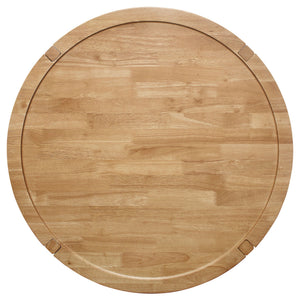 Elliott - 2 Piece Round Coffee And End Table Set - Maple
