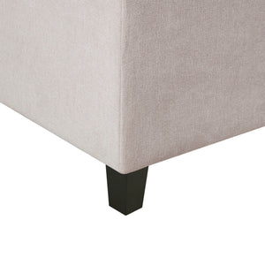 Elegant Design Tufted Top, Soft Close Storage Bench