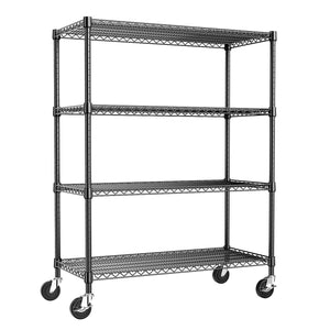 2640 LBS Industrial Metal 4 Tier Shelving