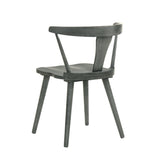 Modern Farmhouse Wood Dining Chairs, Set of 2