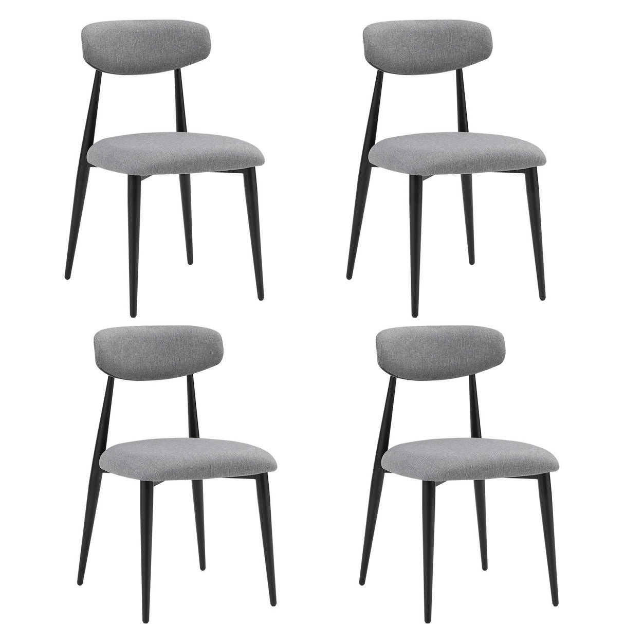 (Set of 4) Mid-Century Modern Dining Chair