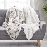 Cozy throw blanket - white