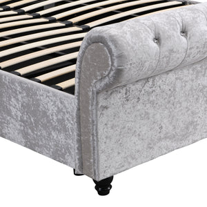 Hartfried Upholstered Queen Storage Bed with Hydraulic Lift