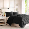 Full/Queen 3M Scotchgard Diamond Quilting Reversible Down Alternative Comforter Set
