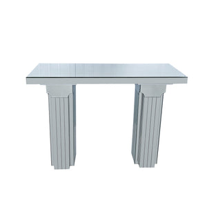 Mirrored Console Table Wide Bling
