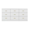 9 Drawer Dresser, Ample Storage For Bedroom