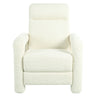 Push Back Recliner Armchair Upholstered Recliner Chair Single Sofa With Adjustable Backrest