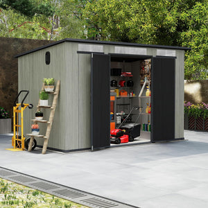 6x11FT Outdoor Resin Storage Shed