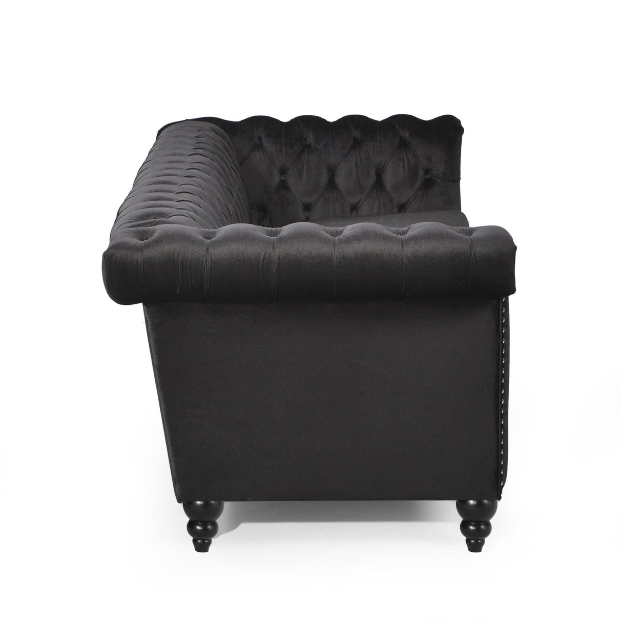 Chesterfield Style 3 Seater Sofa With Deep Button Tufting