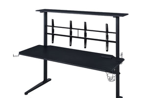 Canzi - Gaming Desk With USB - Black