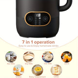 8-in-1 Nut Milk Maker Machine – 35oz Soy, Almond, Oat, Plant-Based Milk Maker