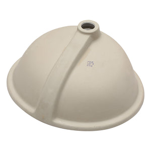 Elegant Ceramic Oval Undermount Bathroom Sink With Overflow