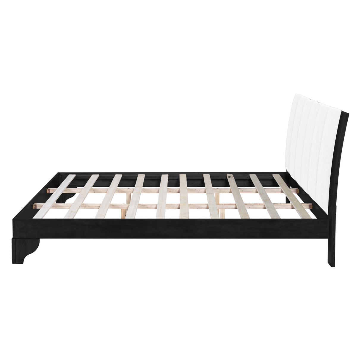 King Size Bed Frame Black and White