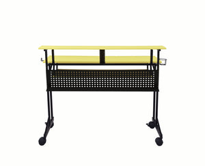 Suitor - Music Recording Studio Desk - Black / Yellow