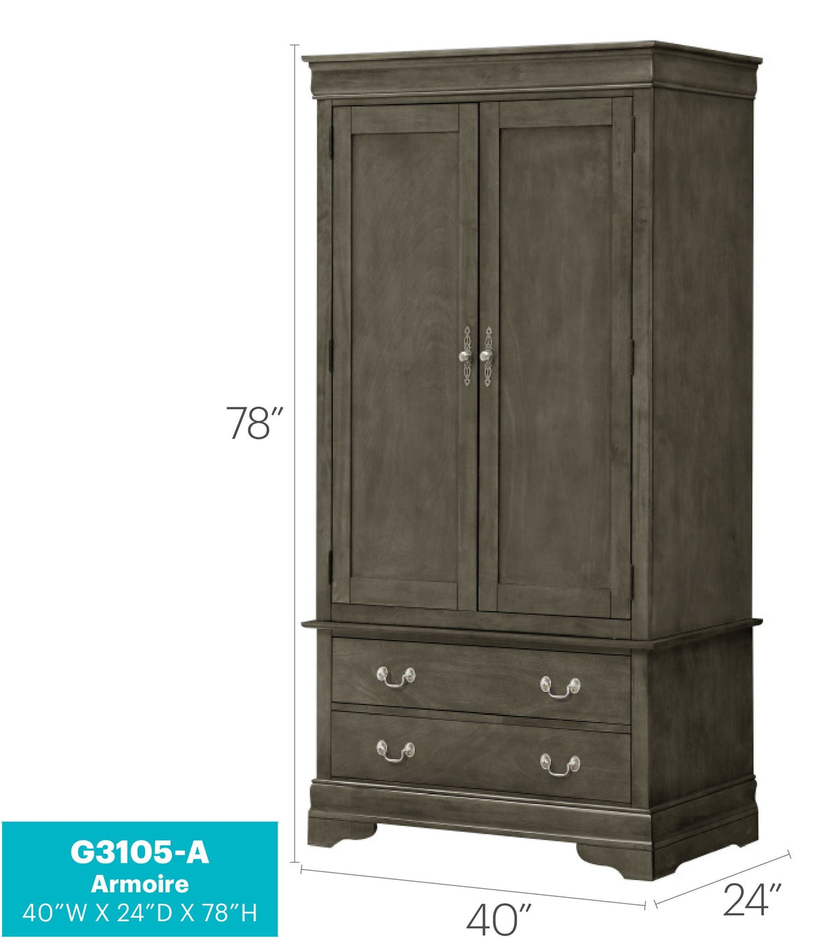 Elegant Traditional Armoire
