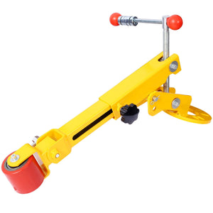 Steel Fender Roller Tool for Lip Rolling and Wheel Arch Reforming - Yellow