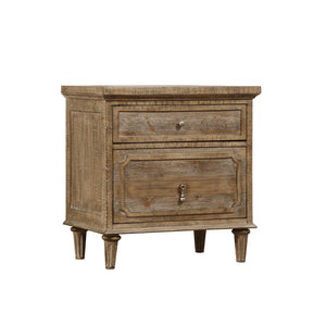 2 Drawer Nightstand - Taupe