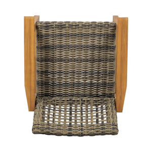 Outdoor Dining Chair Acacia Wood Frame (Set of 2)