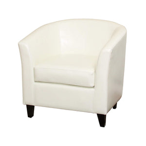Zenithon Upholstered Club Chair With Rounded Back