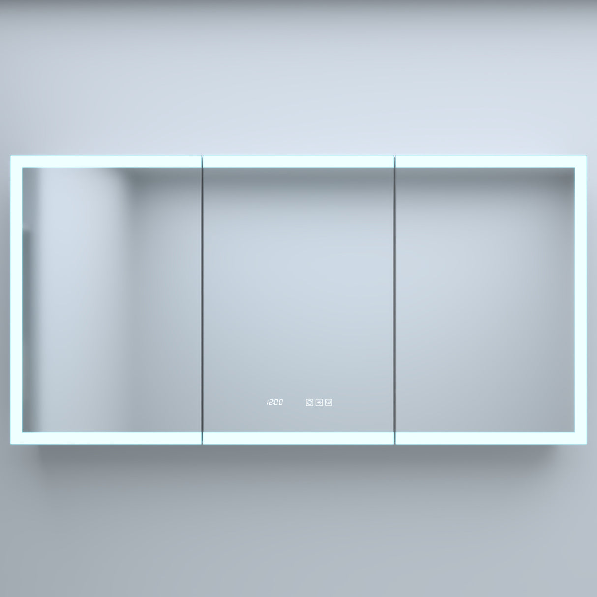60 in. W x 30 in. H Rectangular Bathroom Mirror