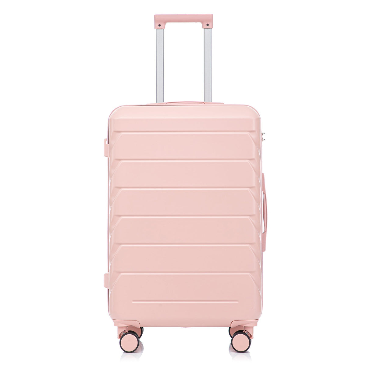 Set of 3 ABS Spinner Wheel Luggage - Pink