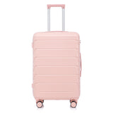 Set of 3 ABS Spinner Wheel Luggage - Pink