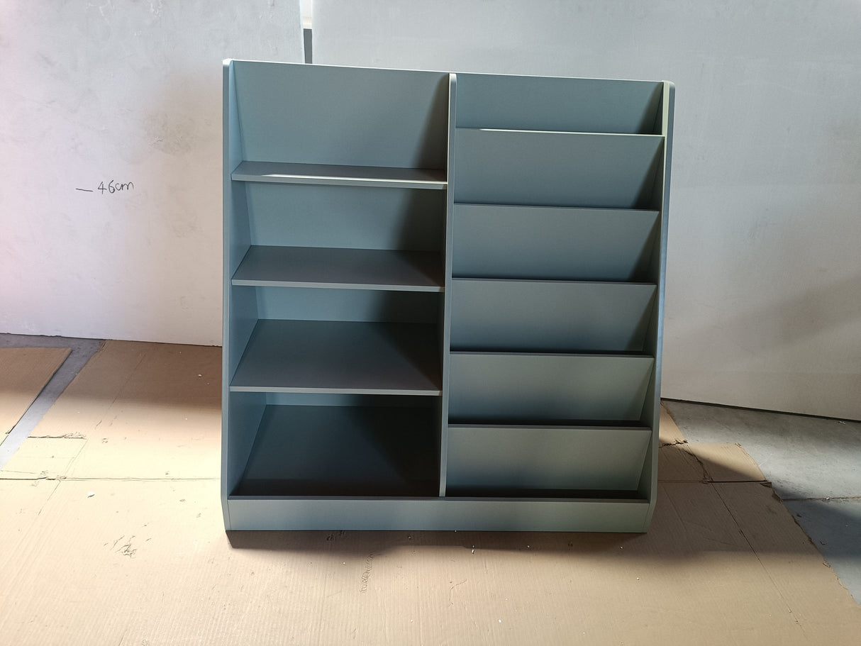 Kids Bookshelf and Toy Storage Organizer
