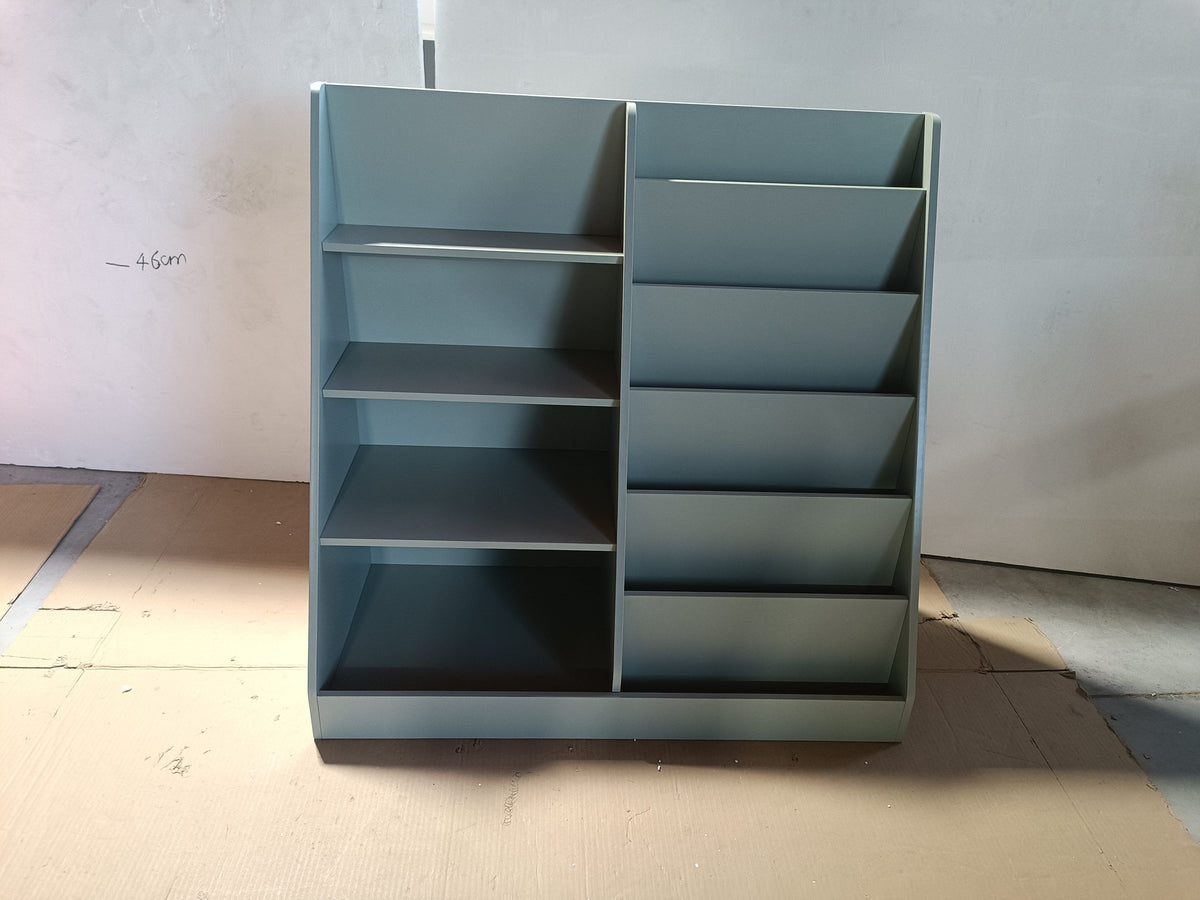 Kids Bookshelf and Toy Storage Organizer