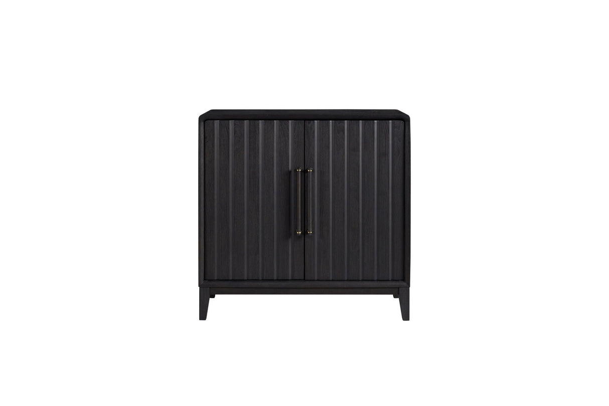 Ample Storage Bar Cabinet - Peppercorn