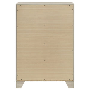 Trenton 4-drawer Bedroom Chest of Drawers Rustic Cream