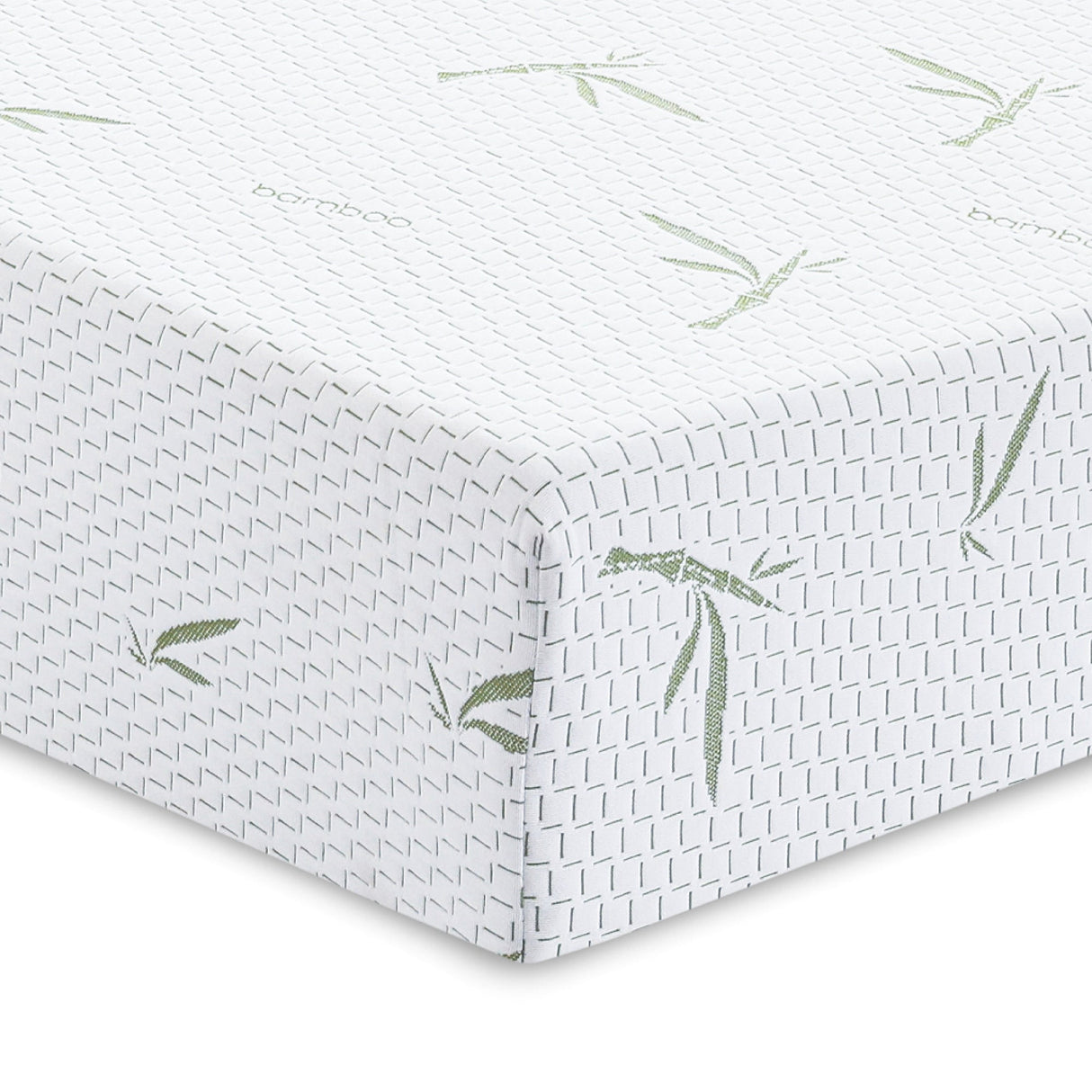 8-inch dual layer memory foam mattress with bamboo infused cover