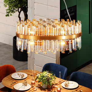 23.6 Inches Luxury Crystal Chandelier
