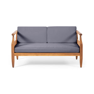 Aston Outdoor 4 Seater Chat Set with Cushions