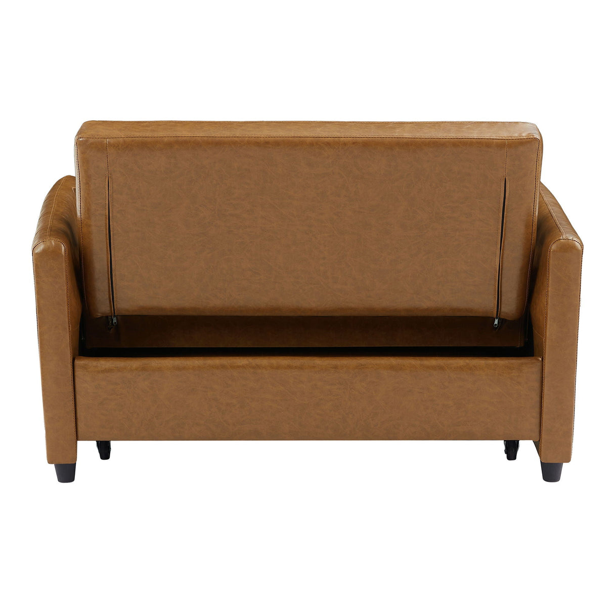 Convertible Sleeper Sofa Bed With 3 USB Ports