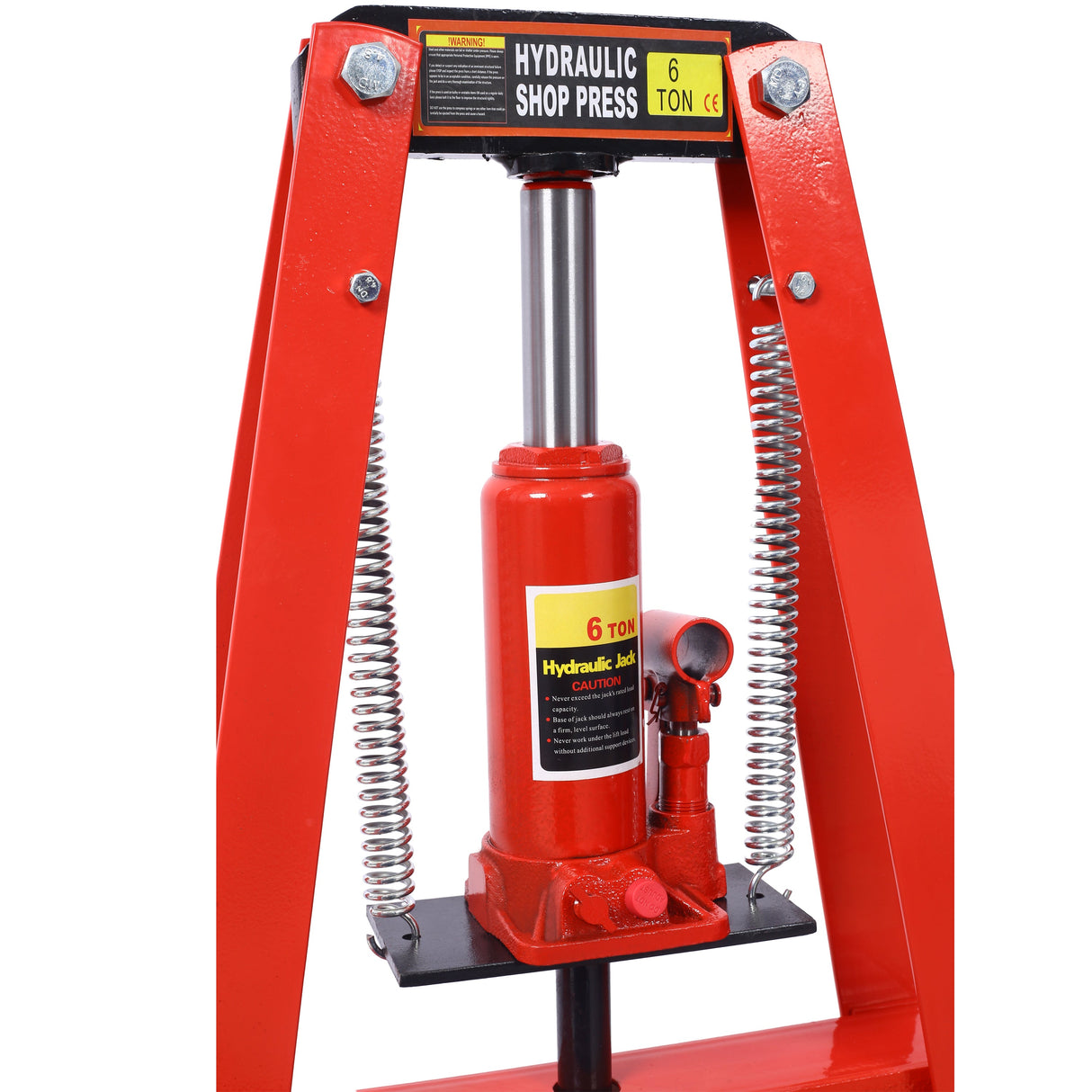 6-Ton Benchtop Hydraulic A-Frame Shop Press