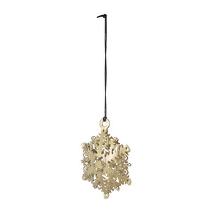 3.5" Snowflake Hanging Ornament Set of 12