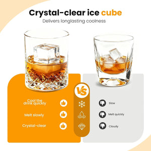 Clear Ice Maker, Compact Countertop Ice Machine