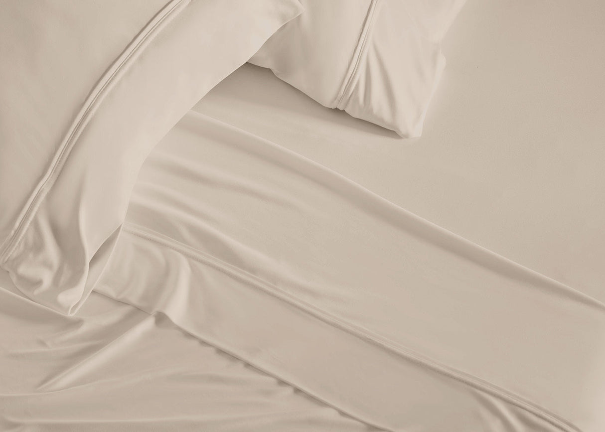 BedGear Dri-Tec Sheet Set, Beige, Split King/Split Cal King