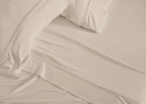 BedGear Dri-Tec Sheet Set, Beige, Split King/Split Cal King