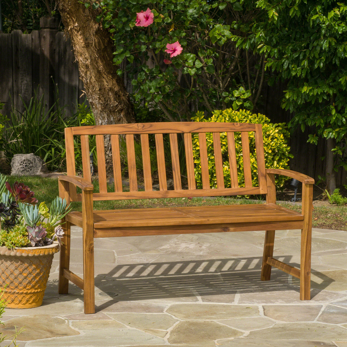 Lola outdoor bench