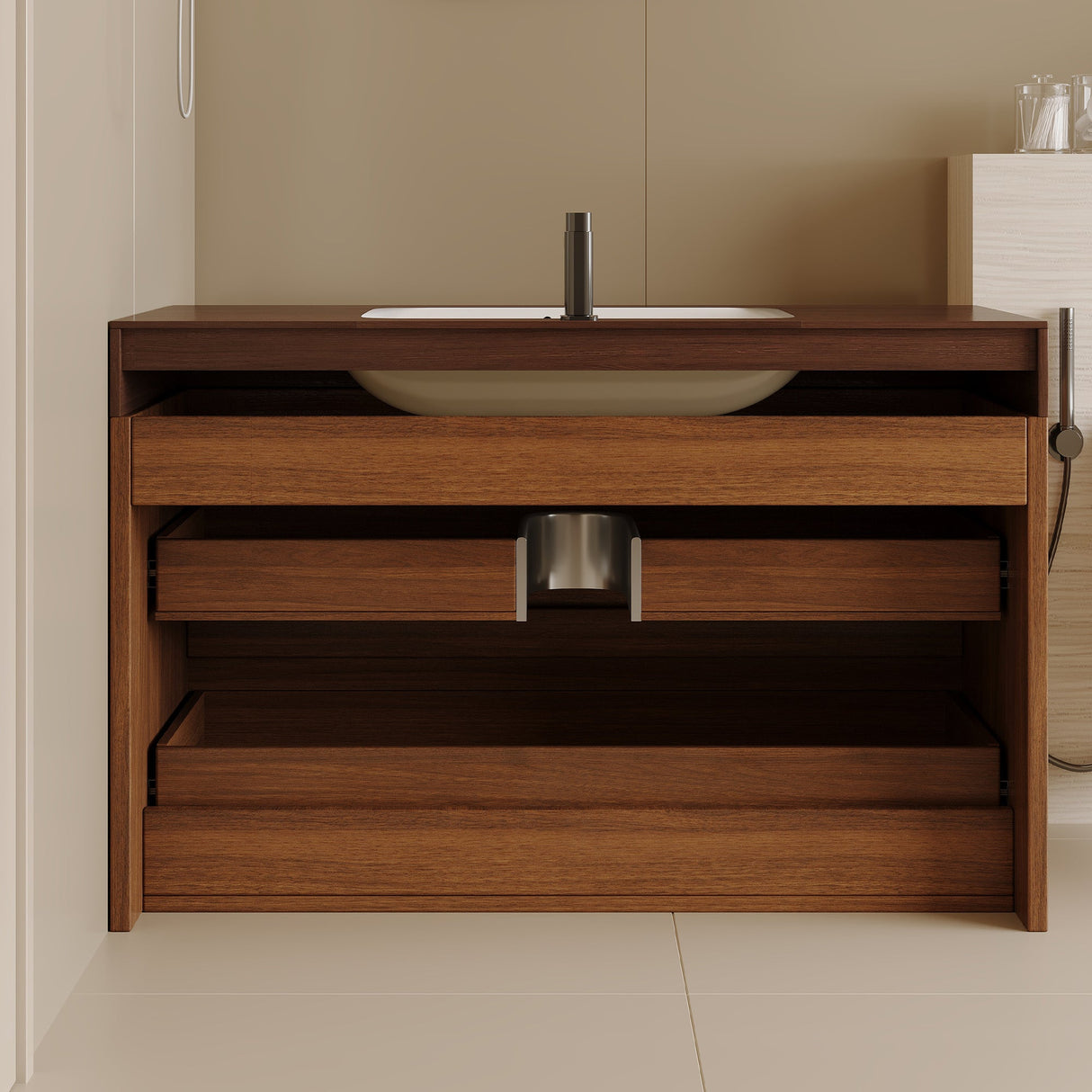 29.9" Modern Floating Bathroom Vanity