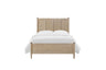 Transitional Style Lo-Post Bed