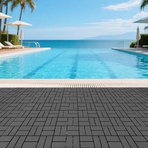 Plastic Interlocking Decking Tiles - Perfect for Any Outdoor Space