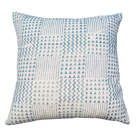 18-x-18-Handcrafted-Square-Cotton-Accent-Throw-Pillow,-Aztec-Minimalistic-Print,-Blue,-White-Throw-Pillows