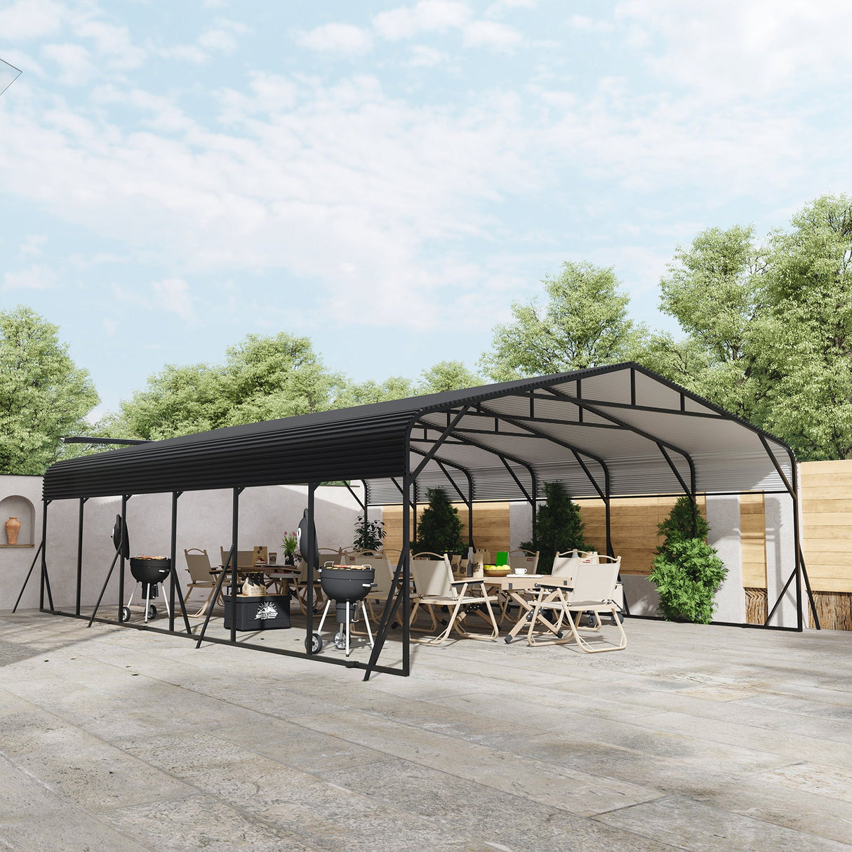 Heavy Duty Carport Canopy 20'X30'